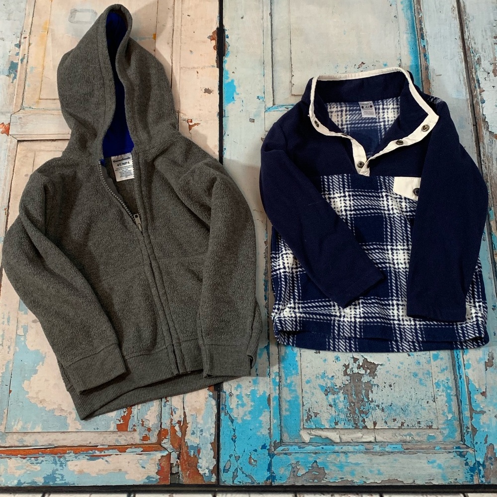 Boys Size 4T Hoodie and Pullover
